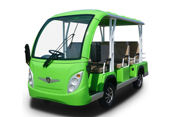 High Quality 8 12 14 Seats off Road Utility Tourist Shuttle Sightseeing Electric Car with Heater and Air Conditioning