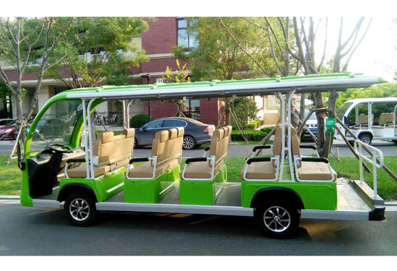 14 seater city sightseeing mini electric bus