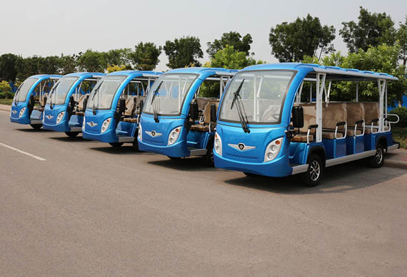 14 person electric mini city bus