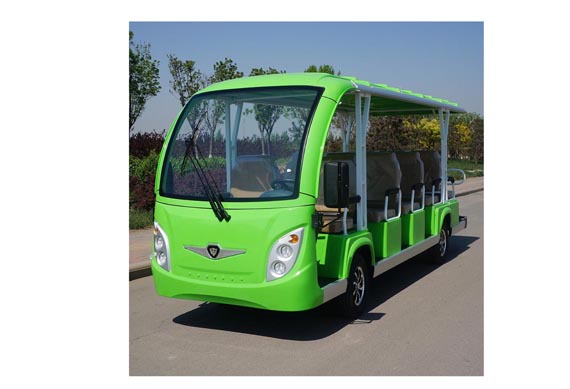 classic mini 14 seats electric sightseeing bus for wholesales