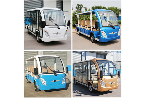 CE Approved 14 passenger shuttle bus