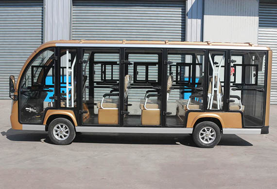 CE Approved 14 passenger shuttle bus