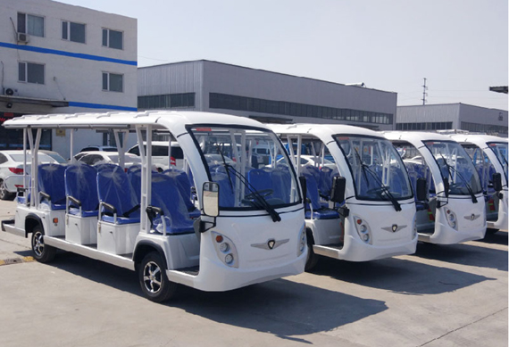 14 passenger electric tourist sightseeing car