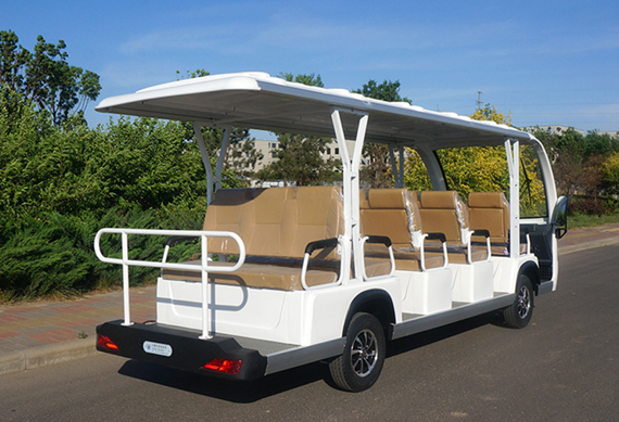 14 passengers zero emission electric tourist bus for resort scenic