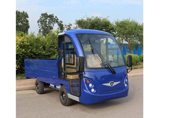 China electric truck cargo van sale