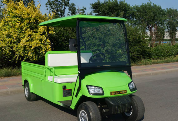 Electric golf cart truck suitable for farm golf course