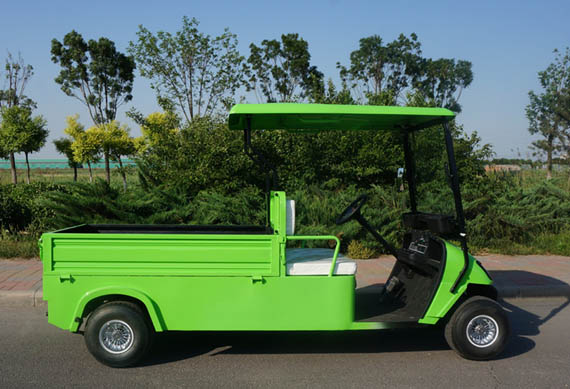 Electric golf cart truck suitable for farm golf course