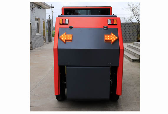 Electric road sweeper street machine for park and outdoor area