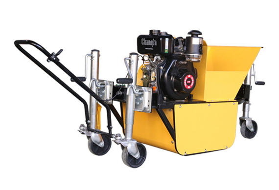 Walk-behind decorative landscape concrete curb machine for sale