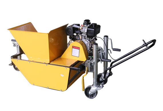 Chinese small hand-held concrete curb machine with Honda 160 engine