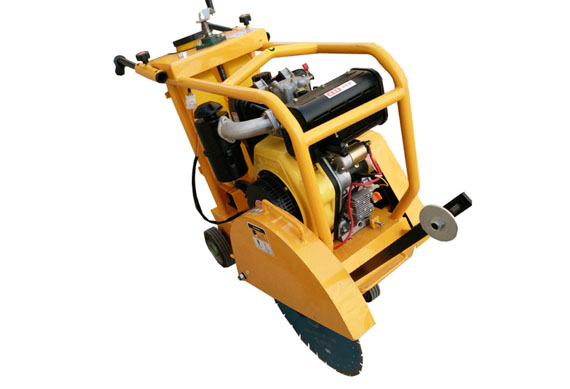 push type asphalt concrete road cutting machine cutter small