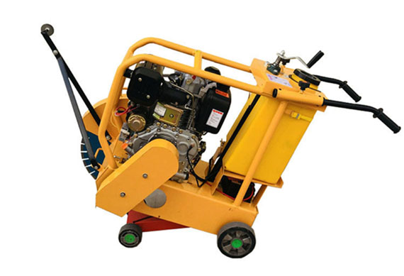 concrete asphalt mini road concrete cutting trencher in india machine