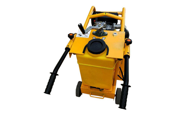 concrete asphalt mini road concrete cutting trencher in india machine