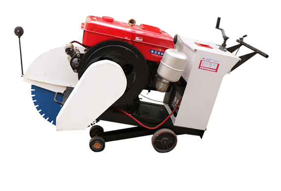 asphalt cutting floor saw machine concrete with blade