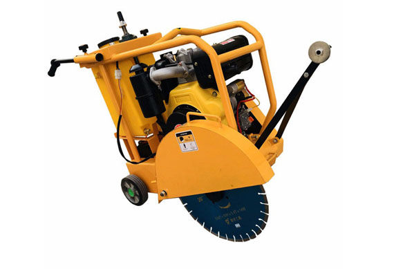 diesel concrete asphalt saw floor cutting machine