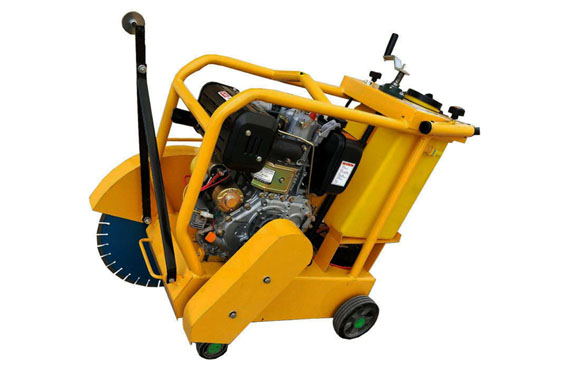 diesel concrete asphalt saw floor cutting machine