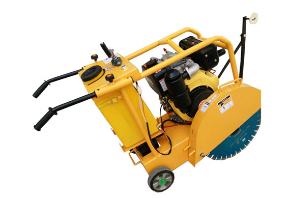 diesel concrete asphalt saw floor cutting machine