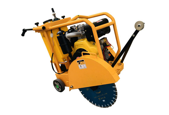 diesel concrete asphalt saw floor cutting machine