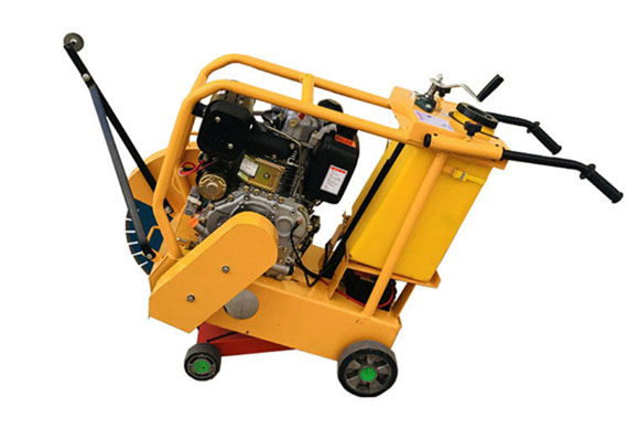 diesel concrete asphalt saw floor cutting machine