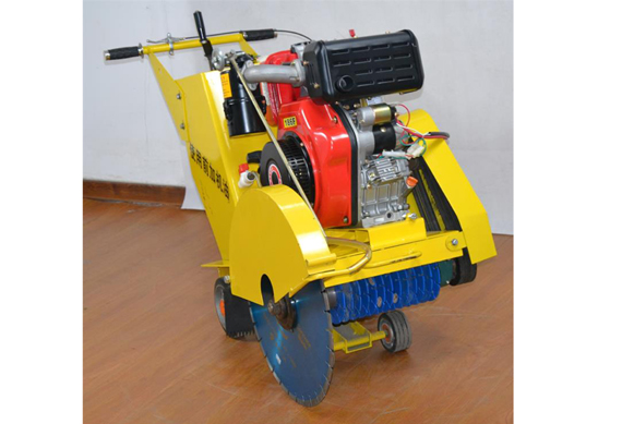 Gasoline/diesel asphalt concrete road cutter cutting machine with blade 500mm for sale