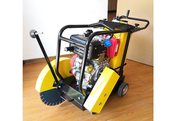 Gasoline/diesel asphalt concrete road cutter cutting machine with blade 500mm for sale