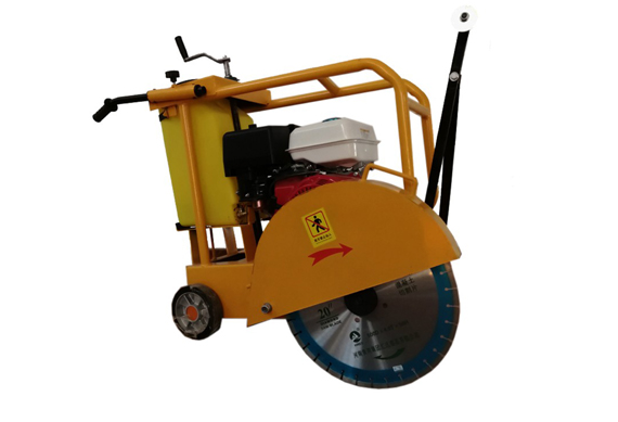 concrete asphalt road mobile concrete saw sawing machine