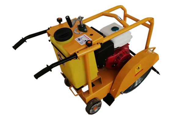 concrete asphalt road mobile concrete saw sawing machine