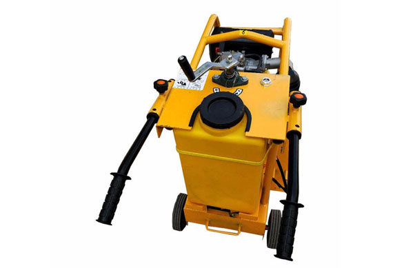 asphalt and concrete saw cutting machine