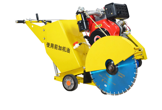 small concrete road cutting machine with gasoline engine for sale