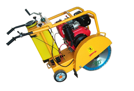 asphalt concrete road floor cutter machine