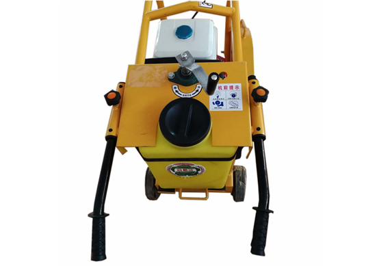 concrete asphalt road saw cutting cutter machine