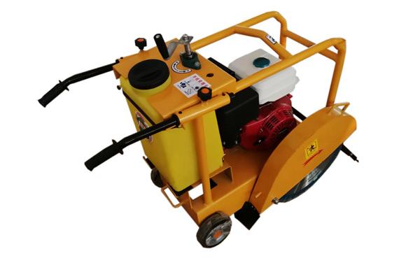 concrete asphalt road saw cutting cutter machine