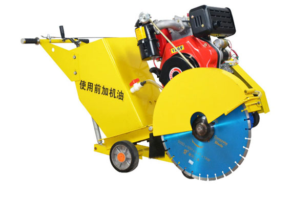 concrete road cutting machine saws