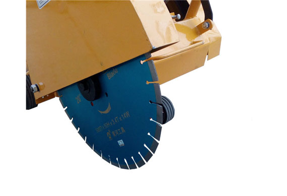 concrete road cutting machine saws