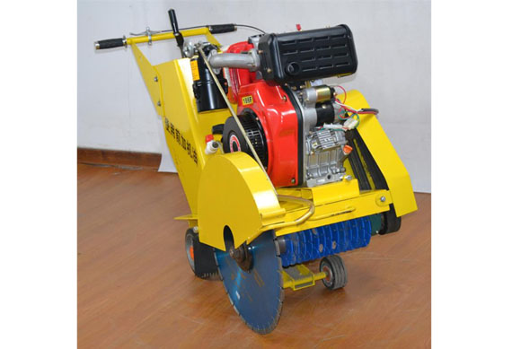 cutting portable concrete pavemen road cutter machine