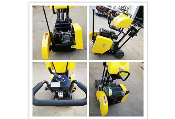 cutting portable concrete pavemen road cutter machine