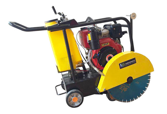 diesel engine pavement cutting machine floor