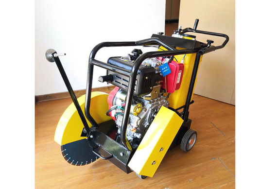 diesel engine pavement cutting machine floor