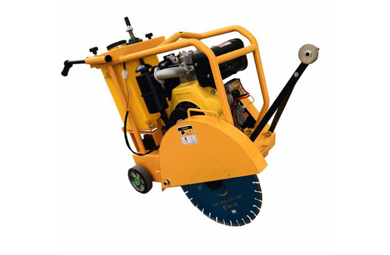 Asphalt road cutting machine small and convenient cutting machine