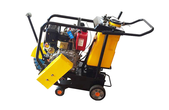 gasoline concrete cutting machine cut 18cm slitting machine