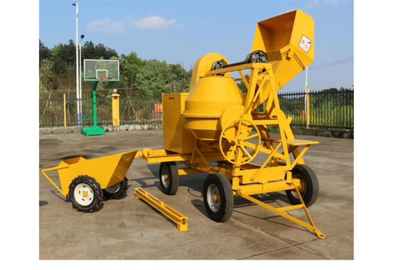 500L portable concrete mixer self loading concrete mixer truck with the best price