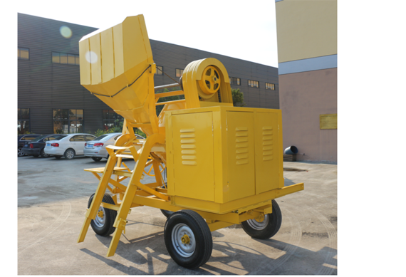 500 L diesel concrete mixer one bagger air-cooled concrete mixer for sale with a good price