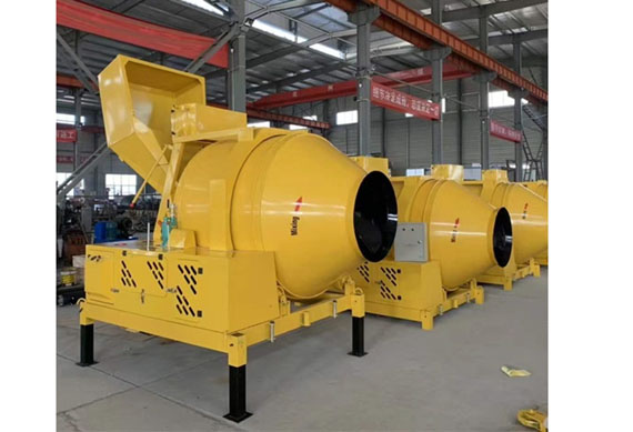 factory price of concrete mixer machine with lift