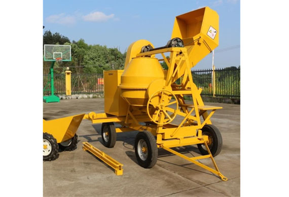 500 L one bagger air-cooled diesel power concrete mixer for sale with a good price