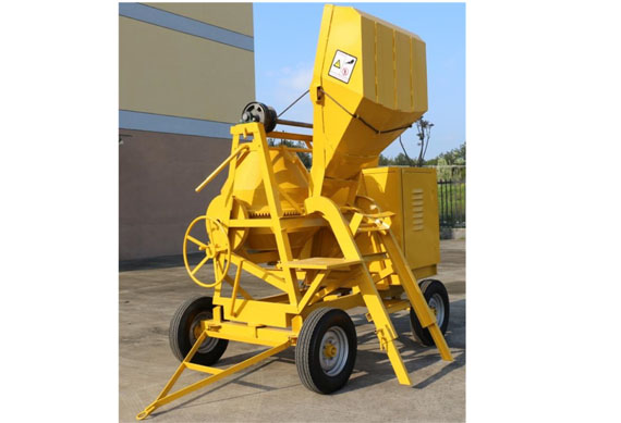 500L diesel concrete mixer machine on sale in Gana