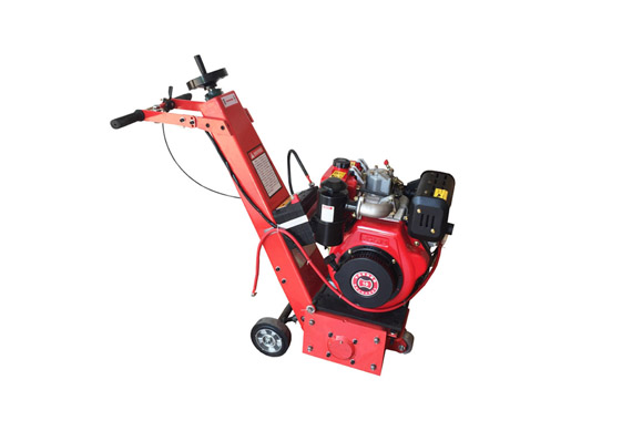 walk behind asphalt concrete floor milling machine