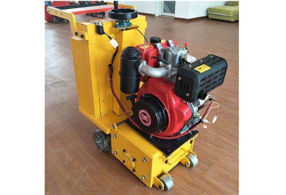 walk behind asphalt concrete floor milling machine