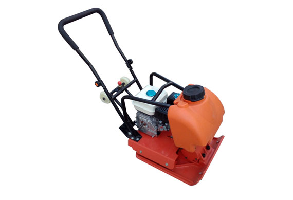 mini hand push gasoline vibratory plate compactor