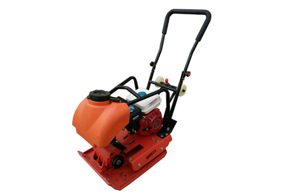 walk behind gasoline vibratory plate compactor