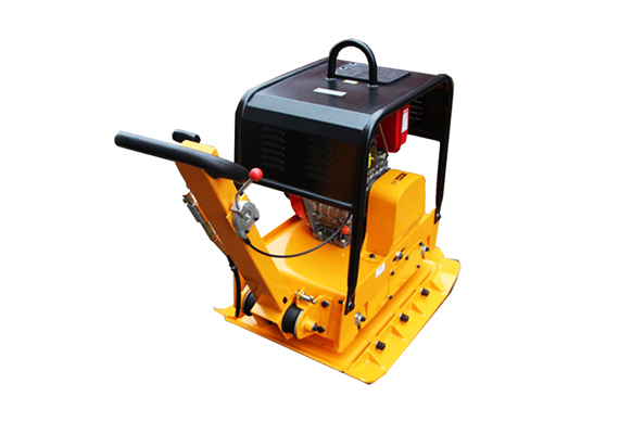 Electric gasoline diesel power vibratory plate compactor c90 machine for sale